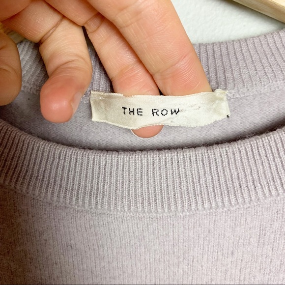 THE ROW 100% Cashmere Sweater Crewneck Pullover S/M - Picture 9 of 11